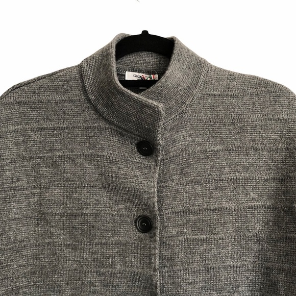 Gio & Gio wool blend Italian sweater cardigan - Picture 2 of 6
